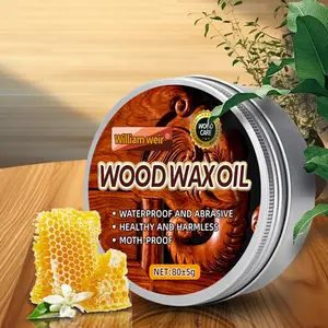 Natural Beeswax Wood Polish - for Furniture Restoration and Protection,Furniture Restoration,Protective Treatment and Extend Service Life, Universal for Wooden Furniture, Multiple Surface ApplicationAnti-Mildew,Antibacterial