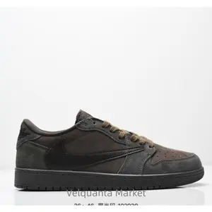 Reverse hook 9.0 velvet Mocha, durable, breathable, low-top retro basketball shoes for both men and women, black and brown