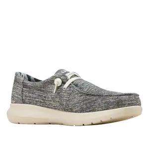 Ariat Men's Washed Grey Denim Slip On Hilo Shoe 10061211