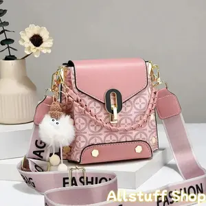 Elegance Crossbody Bags for Women Fashion Cell Phone Purse Shoulder Handbags with Wide Strap - with Adjustable Shoulder Strap With accessories