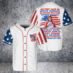 Joe Dirt Jersey, Merica 4th Of July Baseball Jersey, Baseball Jersey, 4th July Shirt, Fourth Of July Jersey