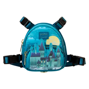 Harry Potter Hogwarts Castle Glow Mini Backpack Dog Harness