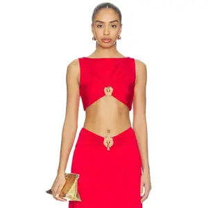 Lovers and Friends Lotte Top in Cherry Red