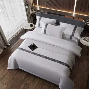 3-Piece White Hotel Bedding Set, Includes 1 Duvet Cover & 2 Pillowcases, Ultra Soft Cotton-Like Feel, Breathable Comfort, All-Season Use