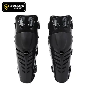 SULAITE Off-Road Motorcycle Outdoor Sports Knee Pads, Riding Windproof Anti-Drop Activity Ski Leg Pads Protective Gear dirt bike leg armor Motorbike Shock