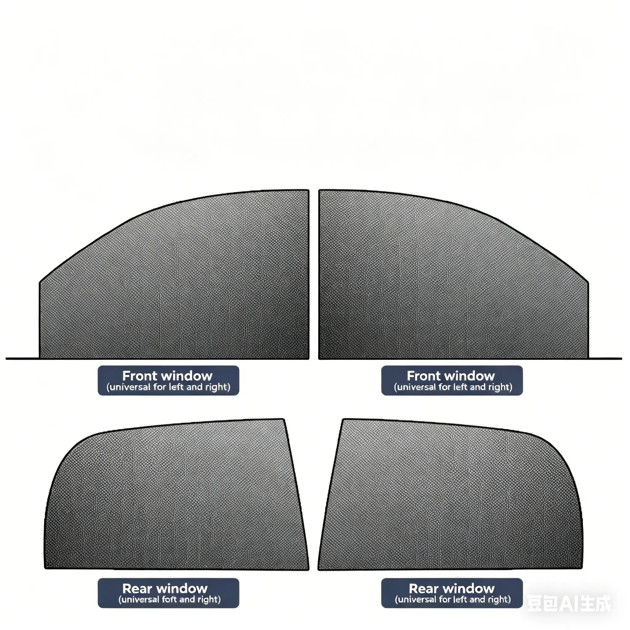 Full Set (4 Pieces for All Windows)