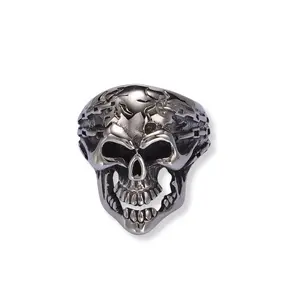 Chunky Skull Stainless Steel Ring