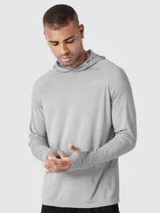 Willit Men's Sports Long Sleeve Sun Protection Shirt UPF 50+ Protective Hoodie Sun Protection Shirt SPF UV Protection Shirt Long Sleeve Fishing Outdoor Lightweight