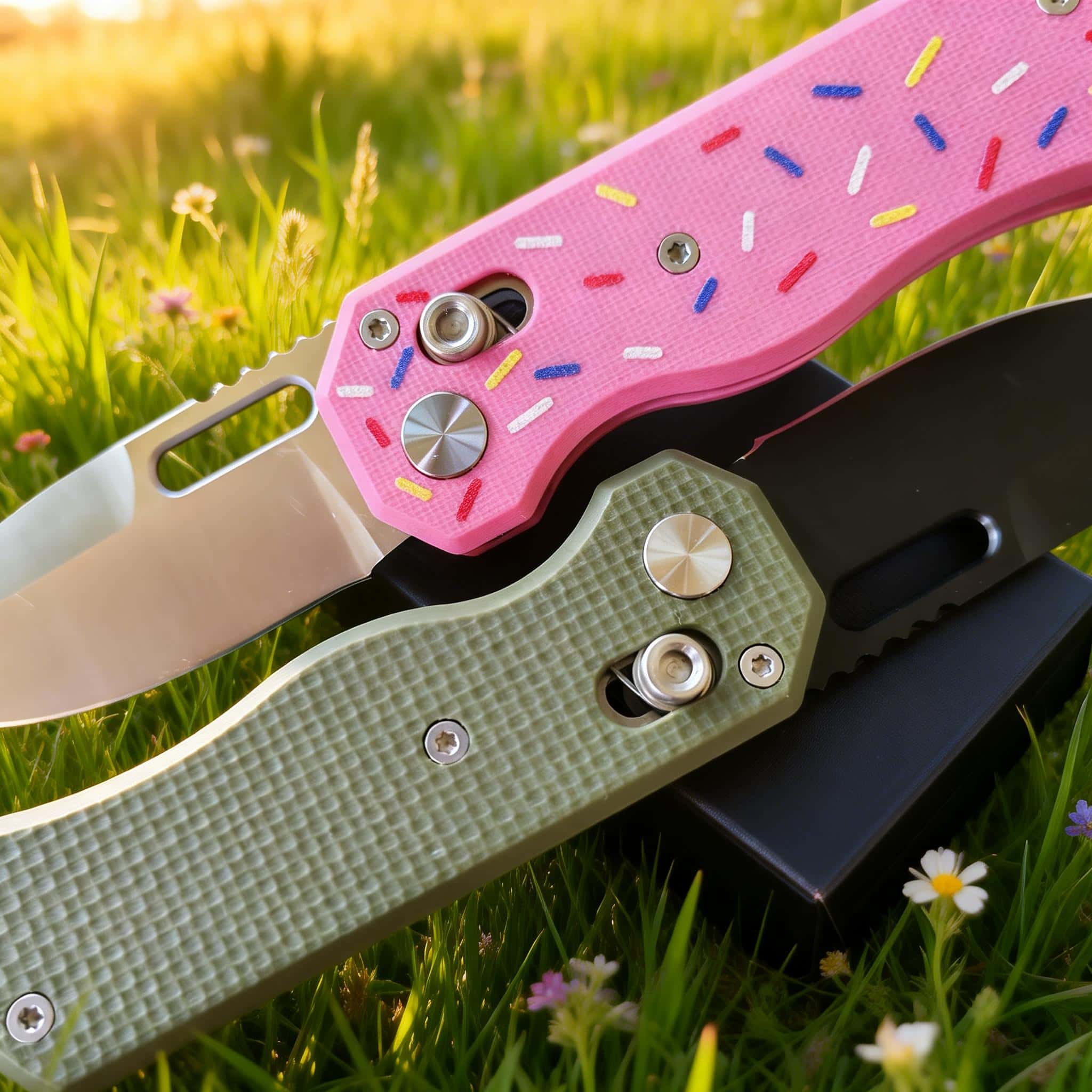 G10 Handle D2 Steel Multi-Functional Tool | All-Round Portable Gear for Outdoor & Daily Use | The Perfect Partner for Camping, Hiking, and Fishing | An Ideal Gift for the Pragmatic Enthusiast