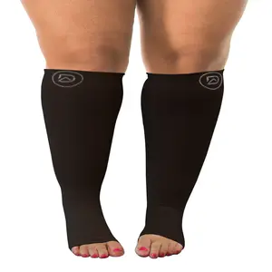 Bundle A (1 Pair ToeLess) | Open Toe Compression Socks 20-30 mmHg | Toe Out