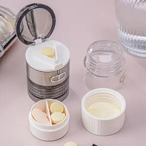 Portable Pill Cutter & Grinder with Designed for Small and Tiny Tablets, Precise Cutter Pill