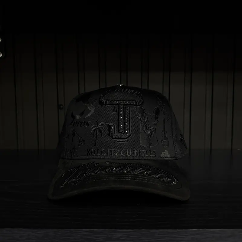 Tijuana klan hats SnapBack - Total black