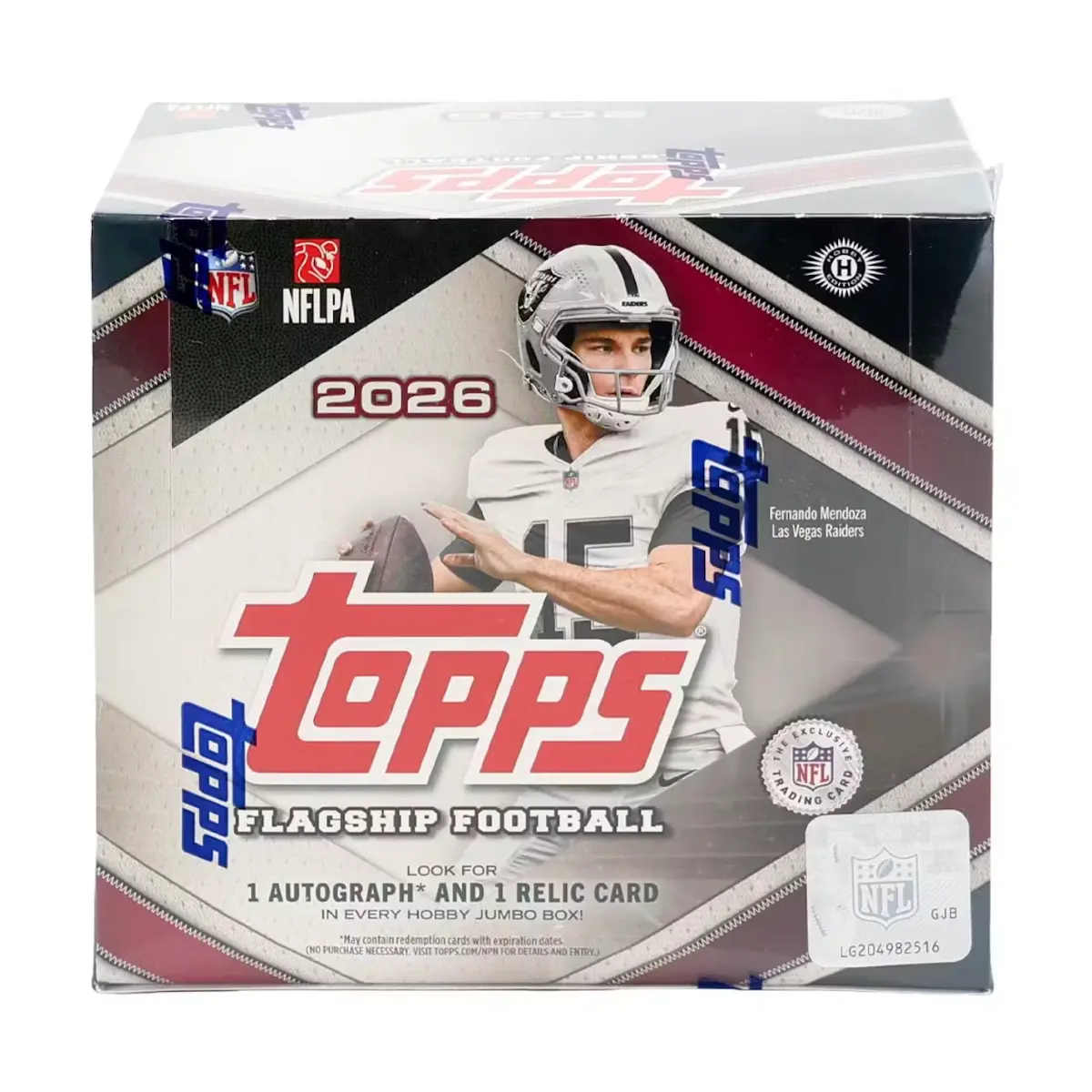 2026 Topps Flagship Football Jumbo Hobby Box