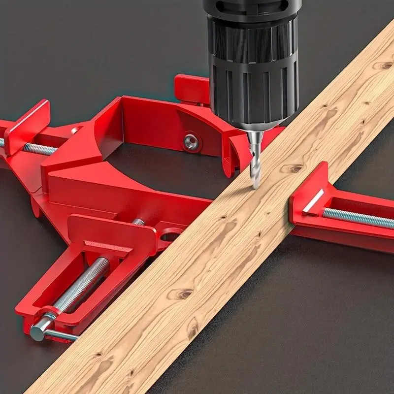 Right Angle Clamp, 90 Degrees Corner Clamp, Picture Frame Holder, Glass Holder, DIY Woodworking Hand Tools, Hardware, Quick Release Clamp