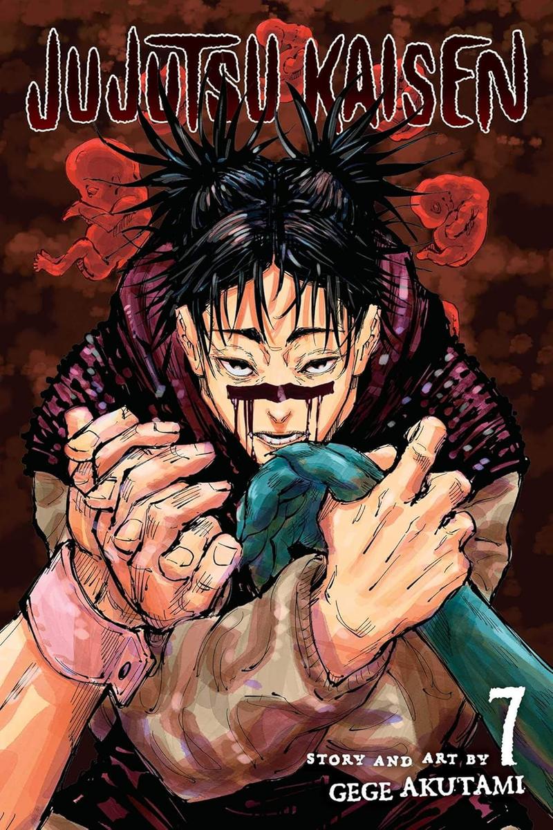Gege Akutami Jujutsu Kaisen Vol 7 Paperback Edition Seventh Volume Of The Popular Manga Series Story And Art By Gege Akutami