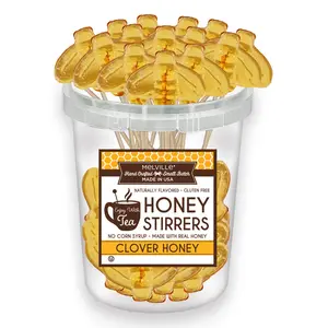 Honey Bee Clover Honey Lollipops