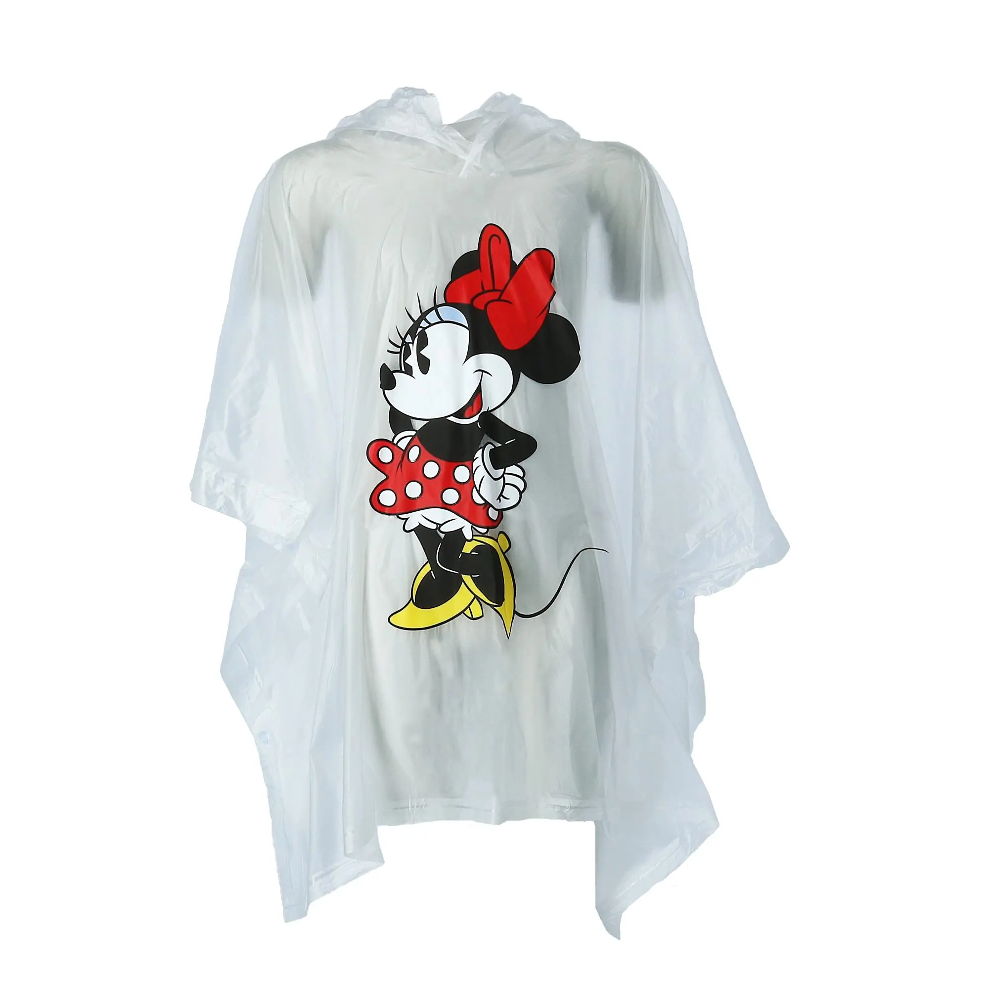 Jerry Leigh Disney Kid's Classic Minnie Mouse Rain Poncho, Ponchos