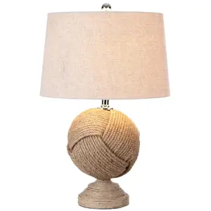 Monkey 24" Knotted Rope LED Table Lamp