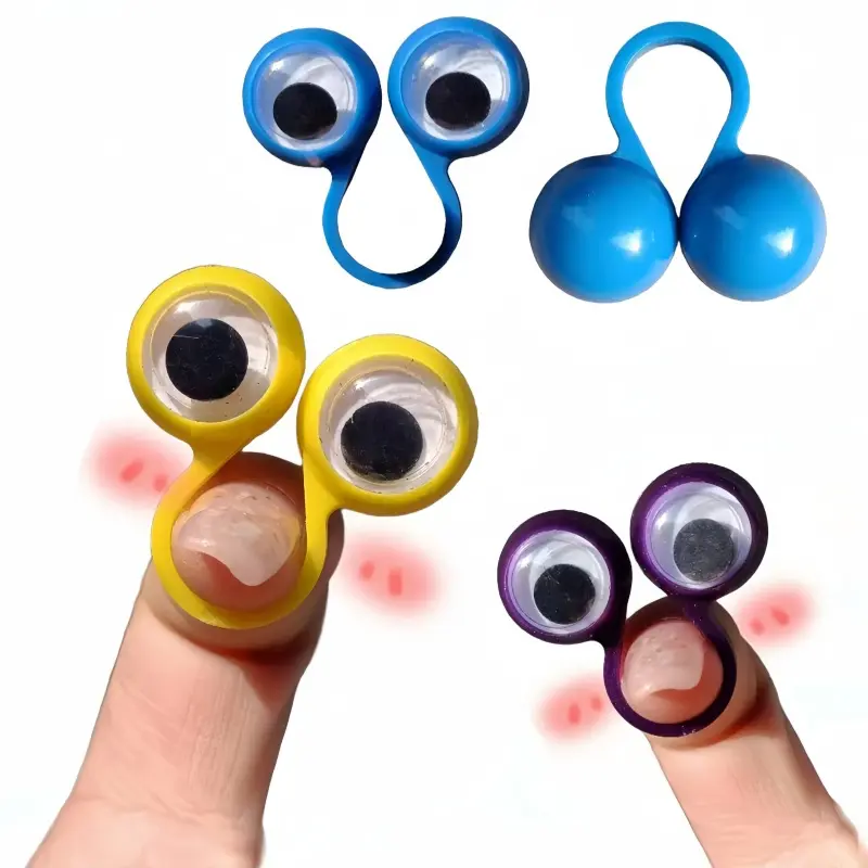 【Hot Selling】Creative Halloween Eyeball Rings, Fun Finger Eye Jewelry Witchy Jewelry for Party Gifts, Unique Birthday & Valentine's Day Presents