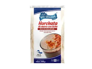 Horchata de Morro con Leche - Producto de El Salvador / Morro Horchata with Milk - Río Grande - 12 oz