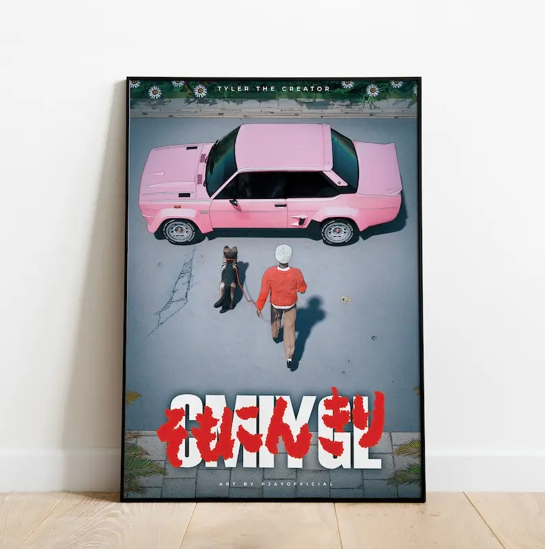 Call me if you get lost Akira style art movie poster