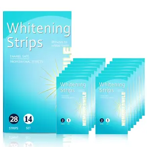 14-Piece Tooth Gel Strips, Fresh Breath Care, Easy Home Use, Perfect Gift Choice, Enhance Teeth Comfortably at Home!