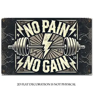 1 piece, 70.9*43.3 inches, weightlifting gym banner, perfect for photography, party backdrops, indoor and outdoor decoration, studio extensions, festivals, and birthday event supplies