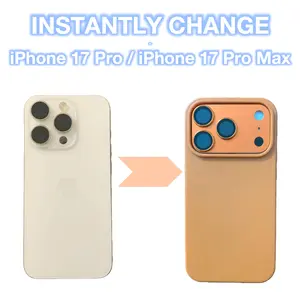 Instantly Change iPhone 17 Pro / Pro Max Phone Case, Protective Film Screen Protector for iPhone 14 15 16 Pro Max, Ultimate Camera Protection