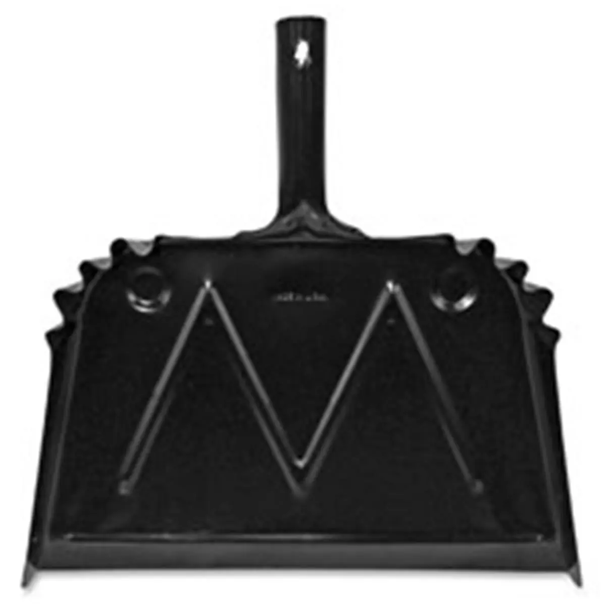 212 MAIN Genuine Joe GJO85151 Heavy-Duty 20 Gauge Steel Metal Dustpan, Smooth, Hangable, for Home Cleaning Supplies and Broom Pairing
