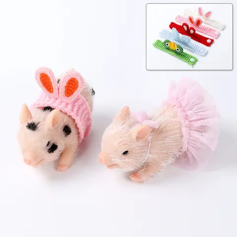 Summerwins Full Body Silicone Cute Pig Collectible Doll - Lifelike Mayfair Reborn Design, Unisex Cute Clothes Dolls with Adorable Outfits, Soft Cuddly Delightful Father's Day Gift, Animals & Nature Themed Accessories, Delightful Dolls,familyfun