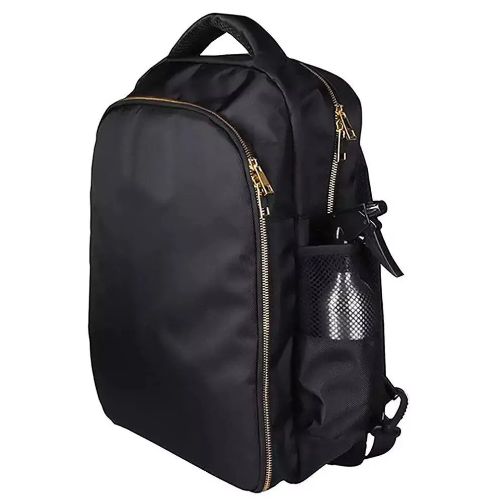 Unisex High-Quality 600D Polyester Barber Mobile Station Traveling Backpack - Adjustable, Solid, High-Capacity Multi-Compartment Zipper Bag for Clippers Tools