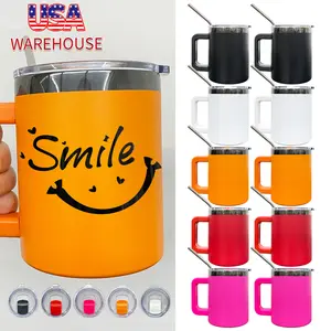 25 Pack YIPAI USA Warehouse 10oz Black Plated Lowball Metal Tumblers for Laser Engraving With Removable Plastic Handle Water Coffee Jucie Milk Mugs With Magnetic Lids and Stainless Steel Straw Drinkware Reusable Washable Reuse