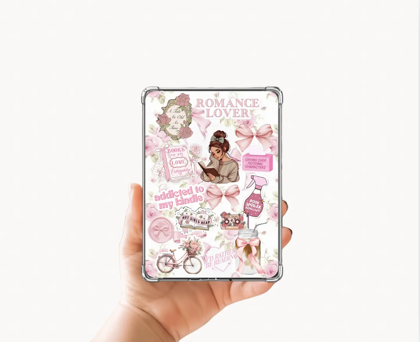 Romance Lover Kindle E-Reader Case Insert