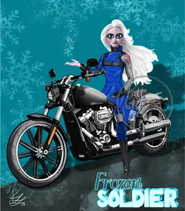 The Frozen Soldier Limited Digital Print