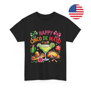 Happy Cinco de Mayo Shirt Fiesta Mexican Festival Party Men Women T-shirt