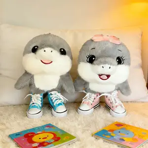 18cm/7.08in Tungtungtung Italian Brainrot Al Tralalero Tralala Plush Doll Telalaero Telala SHARK Anime Plush Plushie Stuffed Soft Pillow Toy Soft Stuffed Animal