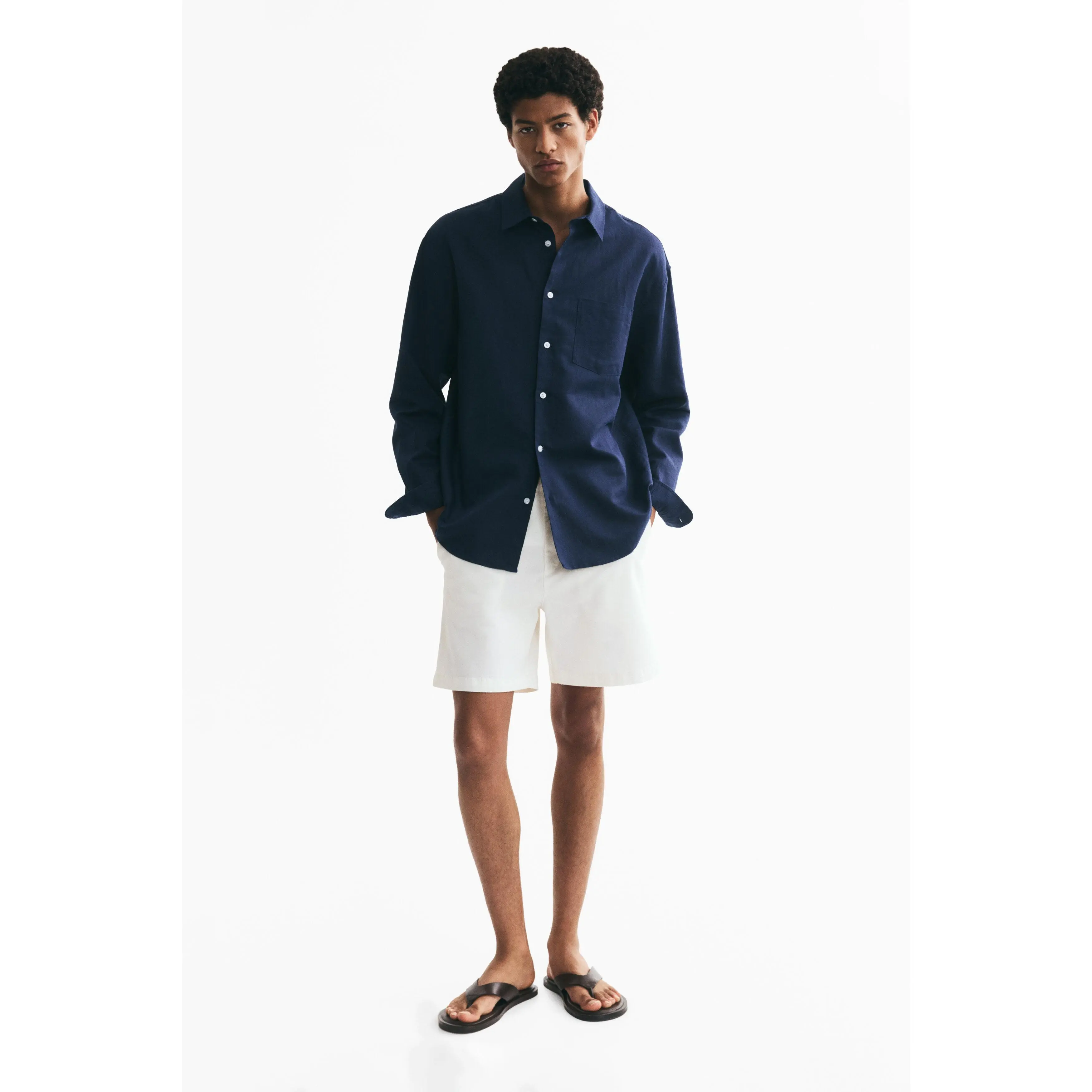 H&M Regular Fit Cotton chino shorts