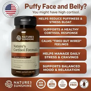 Nature's Sunshine Cortisol Formula, 90 Capsules
