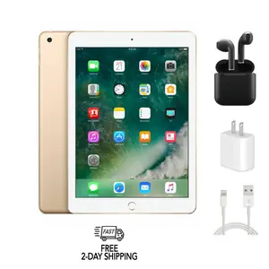 Refurbished Apple iPad 2017 (5th Gen) WiFi Only A1822 - Good Condition with Wireless Earbuds & 1 Year Warranty