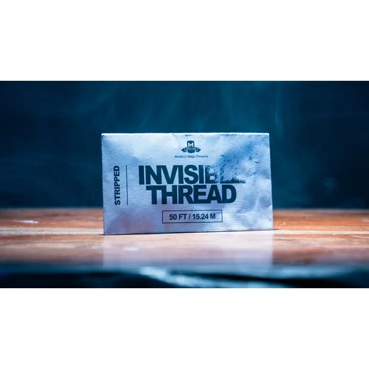 Invisible Thread Stripped, 50 Feet by Murphy';s Magic