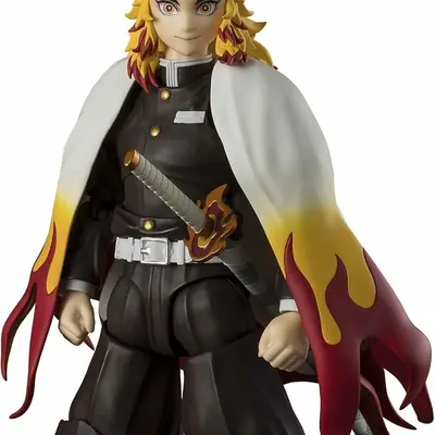 Demon Slayer Rengoku Kyoujurou PVC Figure – 4-Inch Cute Collectible Statue, Official Anime Figurine For Display Or Gifts - View #11