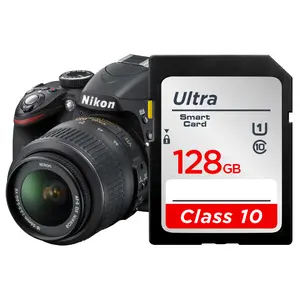SD Card 64GB 128GB 256GB V10 16GB 32GB Normal Full Size Flash SD Memory Card High Speed for Camera type c pendrive memory