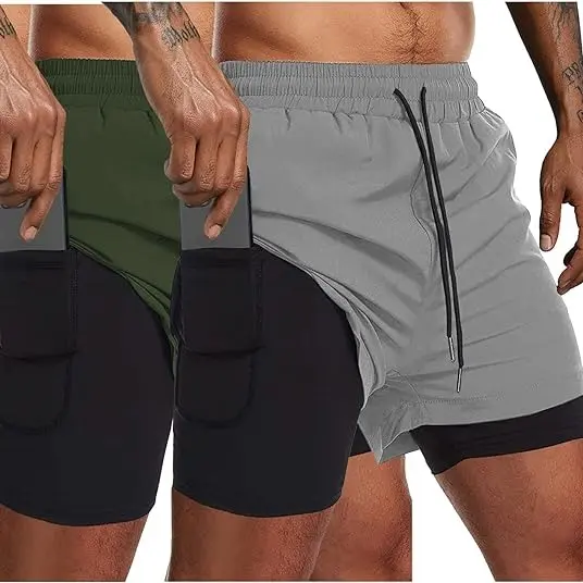 2-pack: Light Grey+army Green