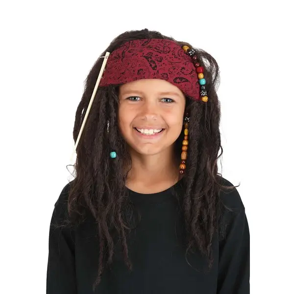 Kid's Realistic Pirate Wig