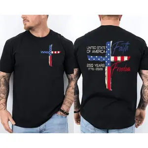 Faith and Freedom Celebrating 250 Years of American Heritage TShirt