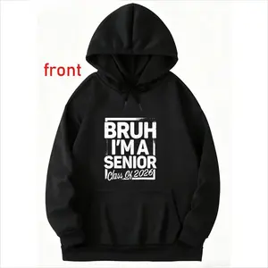 2026 Graduation Year Bold Retro Hoodie with Graduation Class Humor
