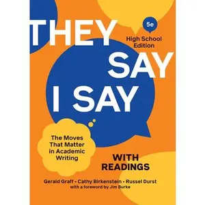 USED Book - They Say / I Say with Readings: The Moves That Matter in Academic Writing by Graff, Gerald (Hardcover) - english