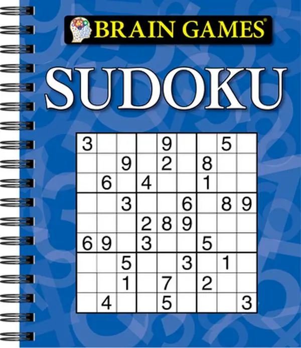 Sudoku #1 Puzzle Book - Publications International Ltd, Spiral/Comb/Coil Bound, Logic & Concentration Brain Workout for Cognitive Fitness, Number Puzzles