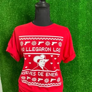 Chalino Sanchez Christmas T-shirt UNISEX sizing