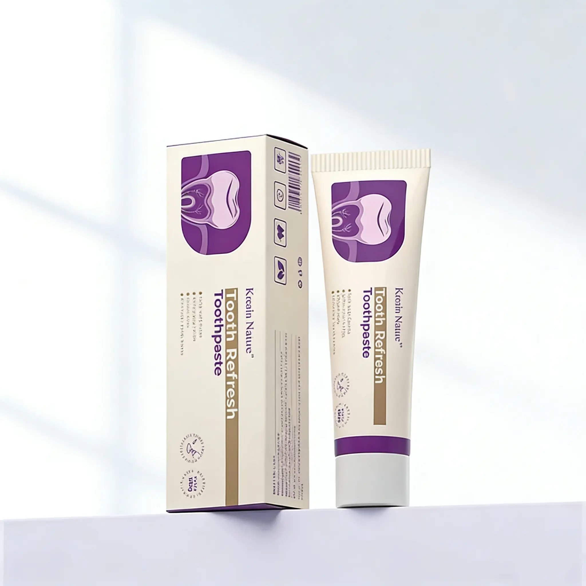 Kreain Nature 2 Oral Care Toothpaste, fresh breath, prevent tooth loss, natural ingredients, gentle care Kreain Nature 2 Oral Care Toothpaste, fresh breath, prevent tooth loss, natural ingredients, gentle care